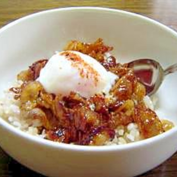 簡単!カリカリ豚バラ丼